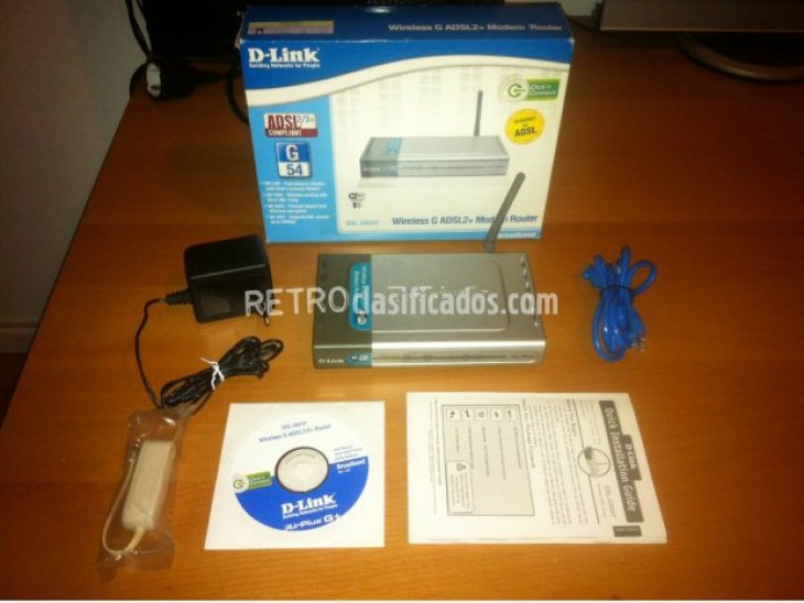 Modem router wireless D-Link DSL-G624T 1