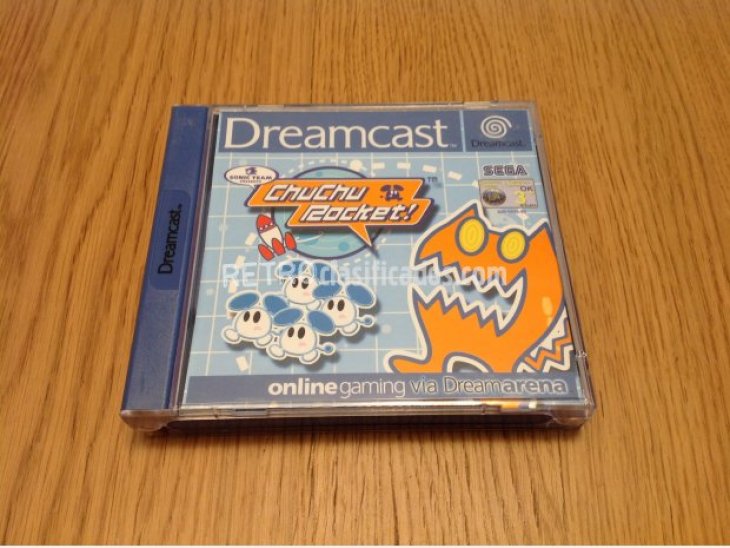 CHU CHU ROCKET DREAMCAST PAL COMPLETO 1