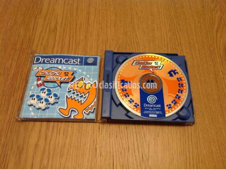 CHU CHU ROCKET DREAMCAST PAL COMPLETO 2