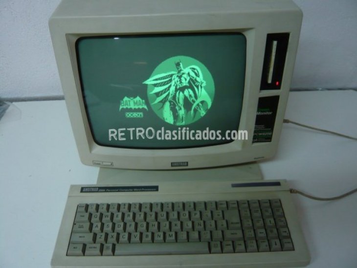 Amstrad PCW 8256 - Monitor y teclado 1