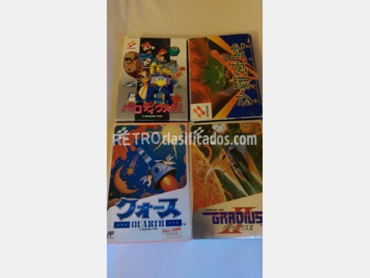 Cartuchos Konami Famicom/Nes 3