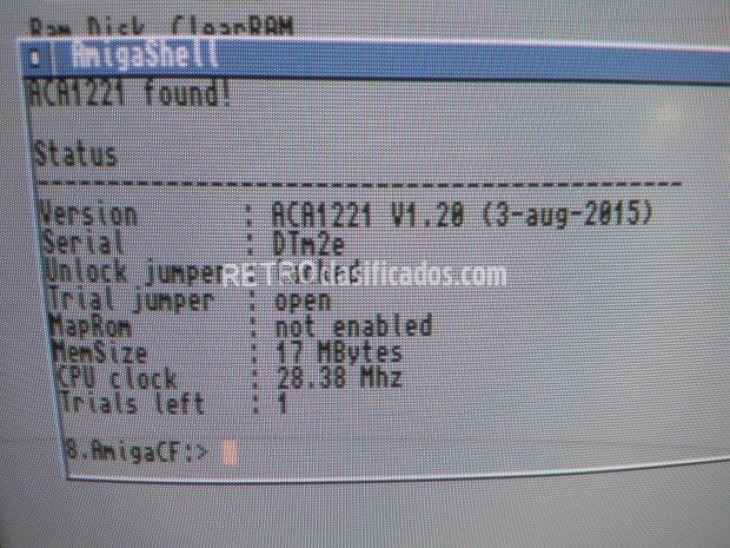 Amiga 1200 + ACA 1221 5