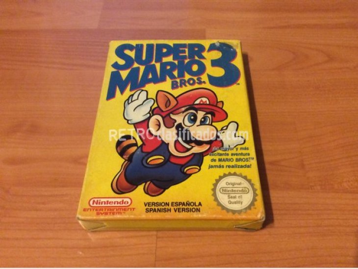 Super Mario Bros 3 juego original NES 4