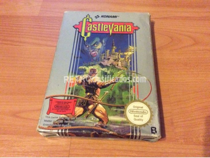 Castlevania juego original Nintendo NES 4