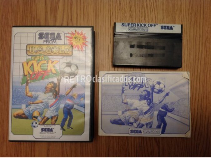 SUPER KICK OFF MASTER SYSTEM PAL