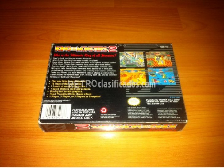 King of the Monsters 2 juego SNES 5