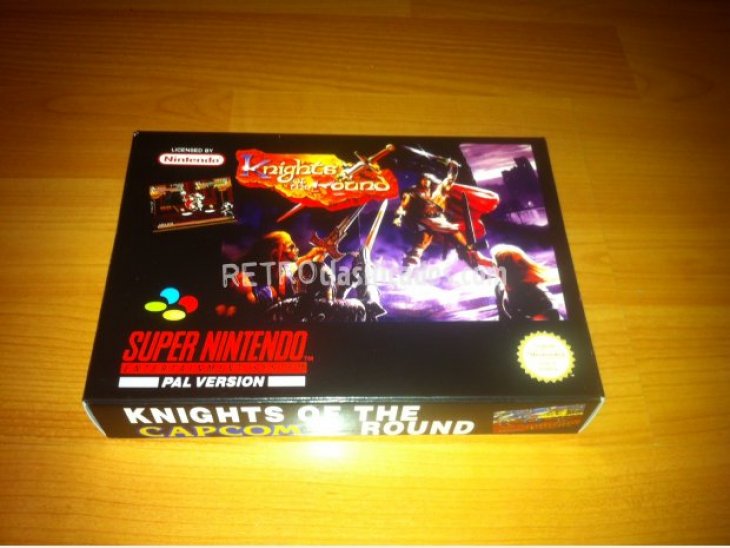 Knights of the Round juego original SNES 4