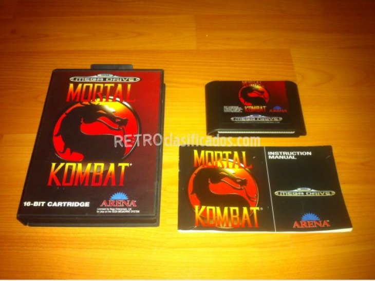 Mortal Kombat Sega Megadrive 1