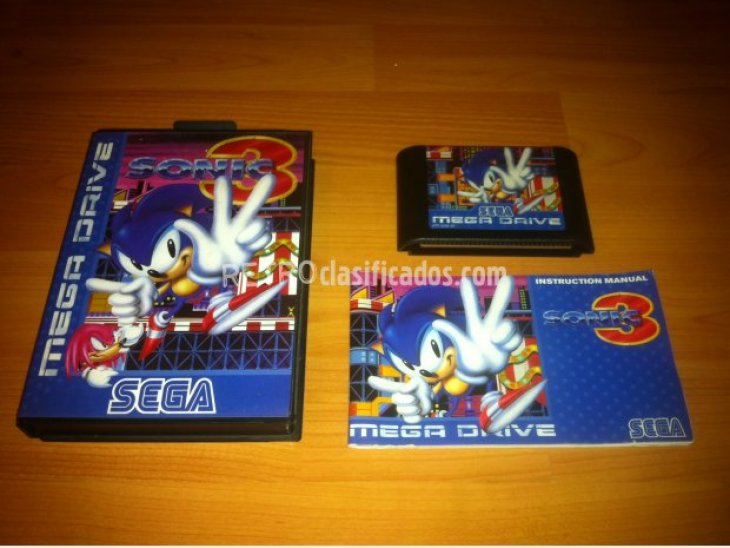 Sonic 3 Sega Megadrive 1