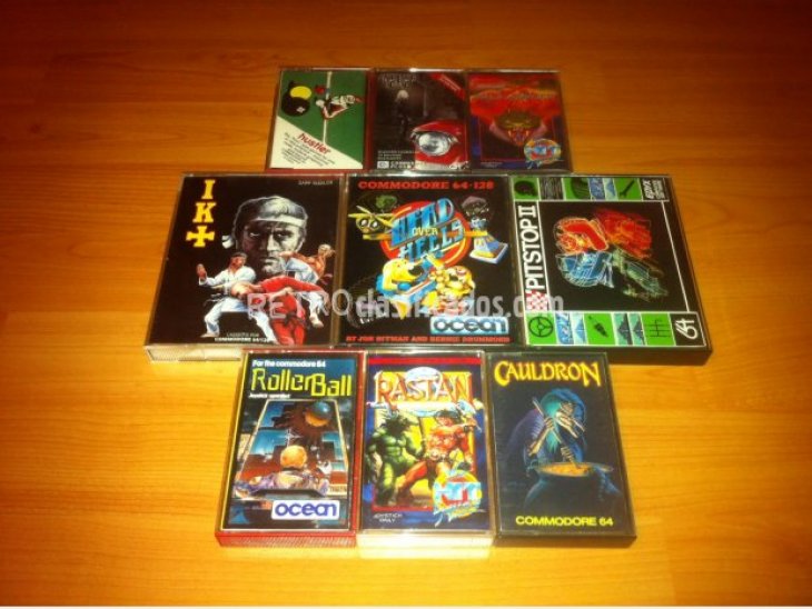 JUEGOS ORIGINALES COMMODORE 64 1