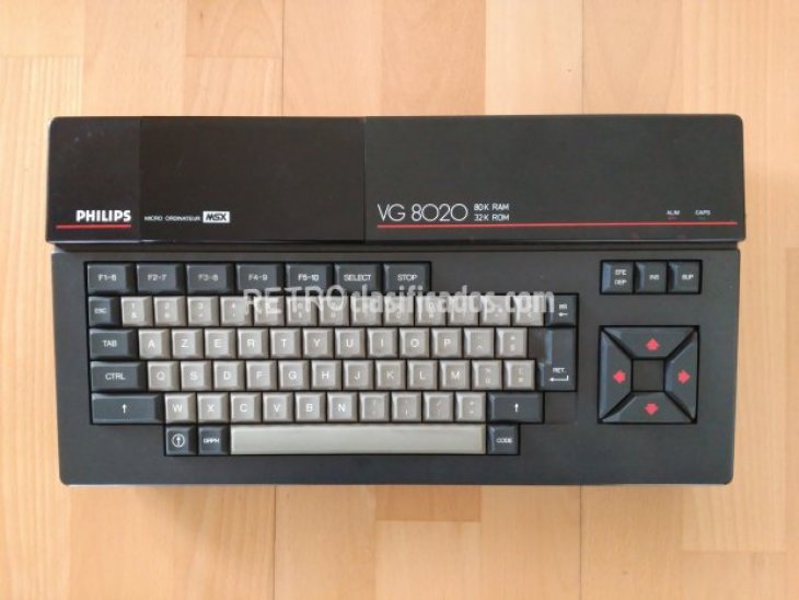 Ordenador MSX Philips 8020/19 AZERTY 1
