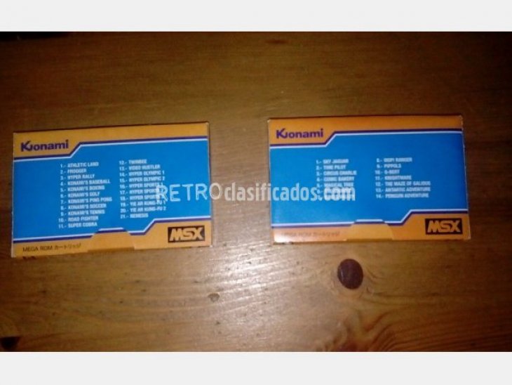 konami compilation vol.1 y vol.2 2