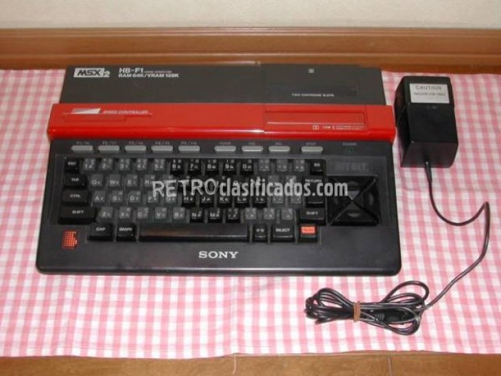 MSX SONY HB-F１ MSX2 Importación Jap 1