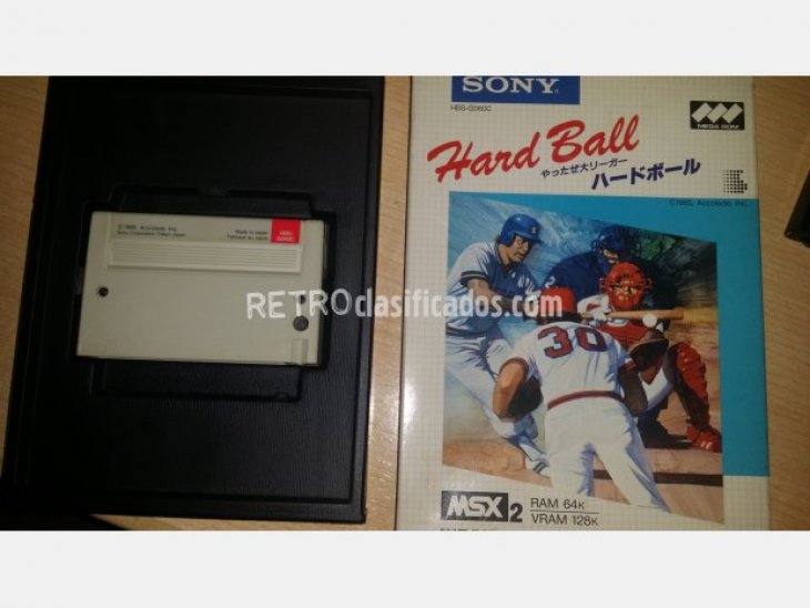 Hard Ball Sony MSX2 1Mbit 1
