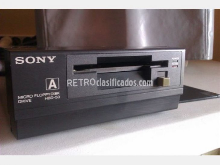 Sistema MSX1 Sony HB75P con floppy 1