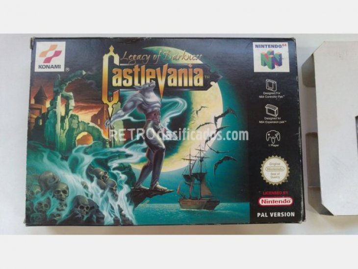 Cartucho castlevania legacy of darkness 4