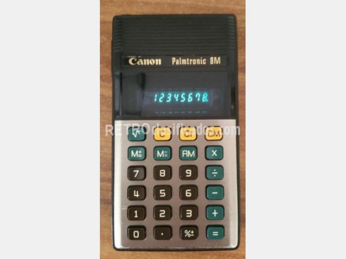 calculadora Canon Palmtronic LD-8M