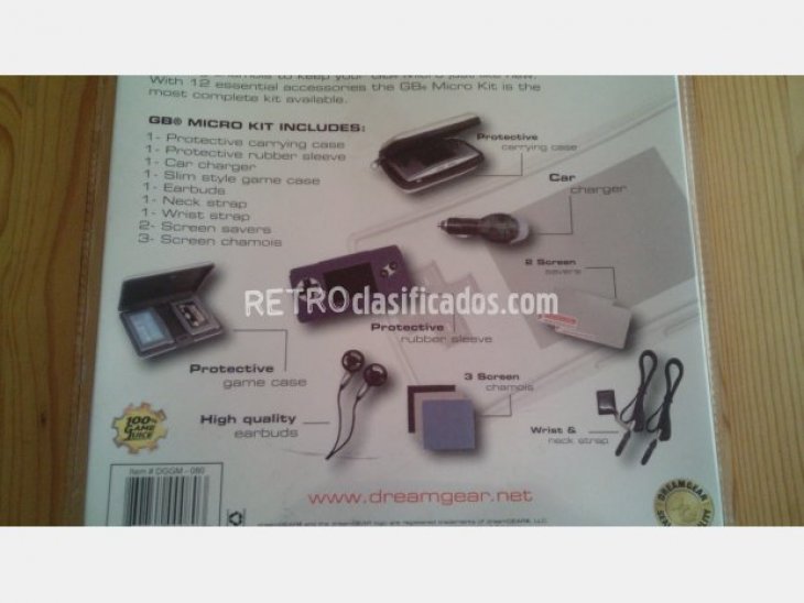 GAMEBOY ADVANCE MICRO GBA MICRO KIT 4
