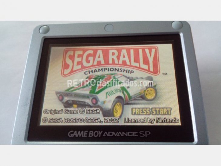 GAMEBOY ADVANCE SEGA RALLY GBA GAME BOY 3