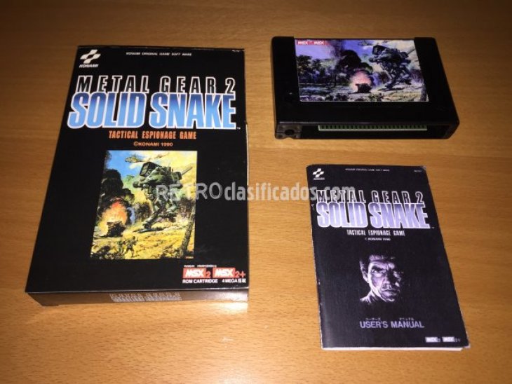 Metal Gear 2 Solid Snake MSX2 1