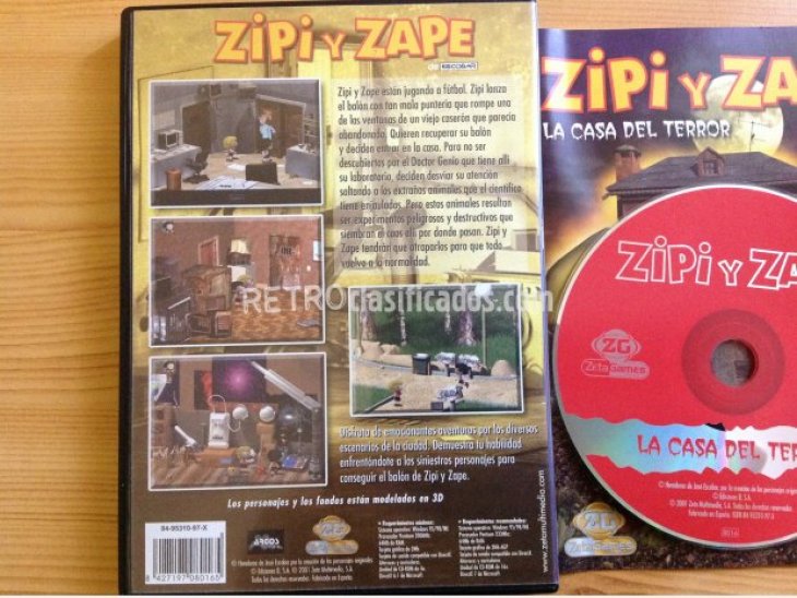 ZIPI Y ZAPE: LA CASA DEL TERROR 2