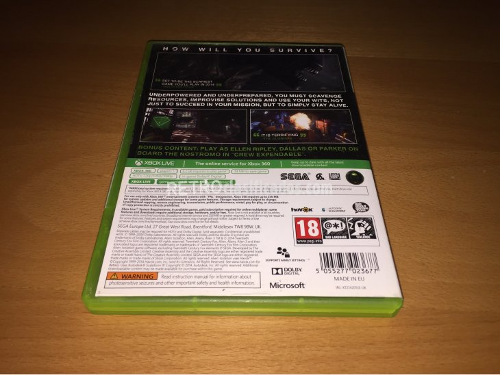 Alien Isolation Nostromo Edition XBox 360 3