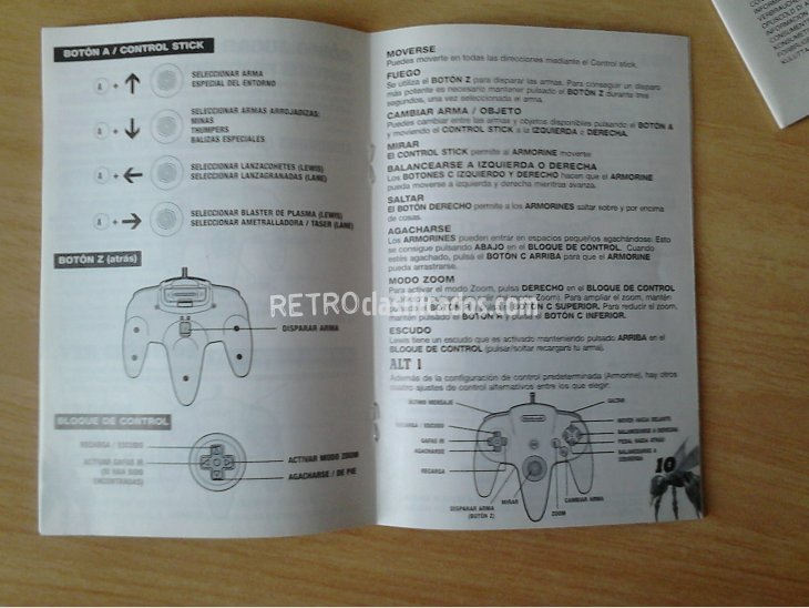 ARMORINES PROJECT S. W. A. R. M. N64 4