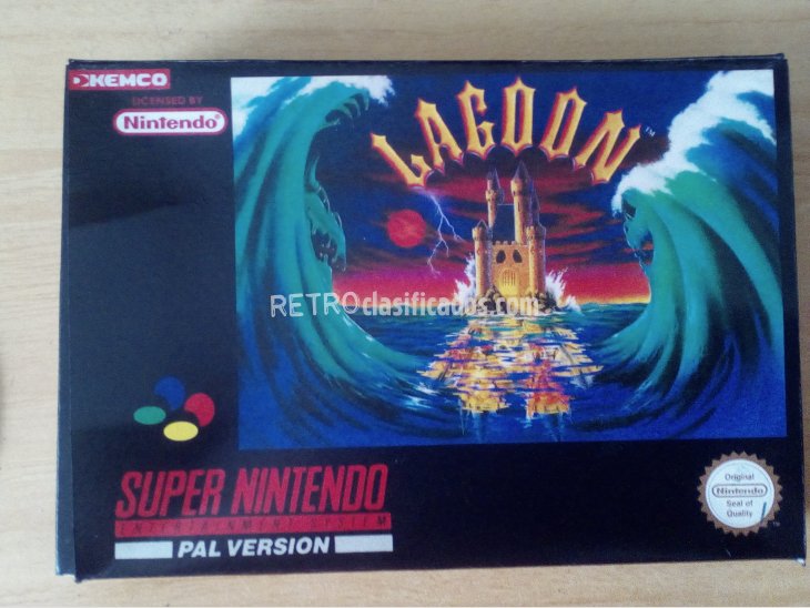 LAGOON SUPER NINTENDO SNES 1