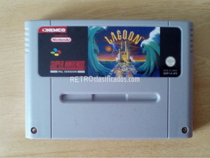 LAGOON SUPER NINTENDO SNES 3