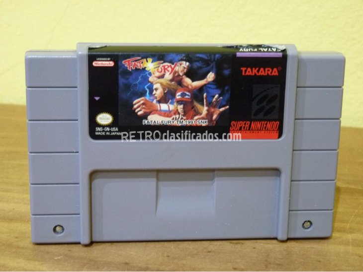 FATAL FURY SNES NTSC USA 1