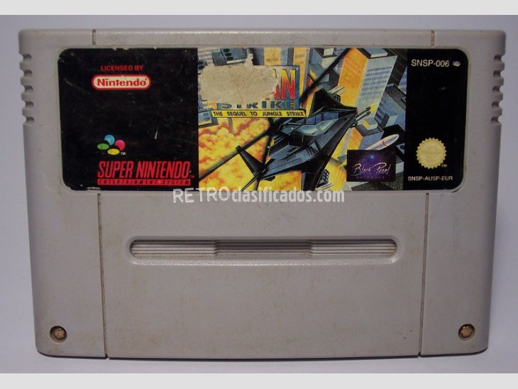 URBAN STRIKE SNES 1