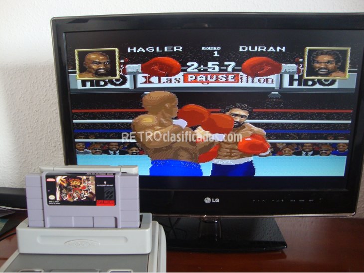 BOXING LEGENDS OF THE RING SNES NTSC 4