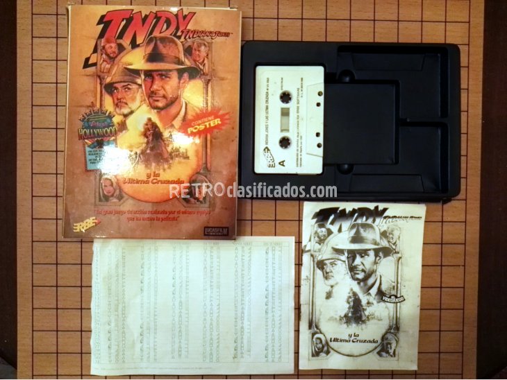 Indiana Jones y la Última Cruzada para Spectrum en cinta 3