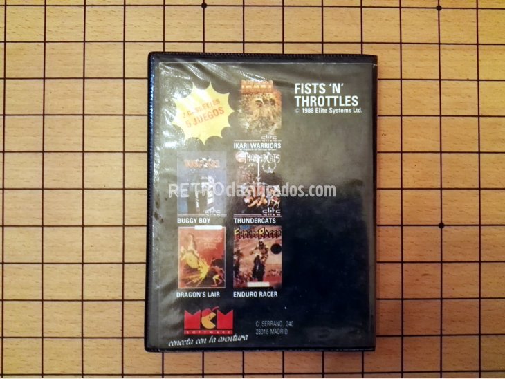 pack de juegos Fists 'n' Throttles para Spectrum 2