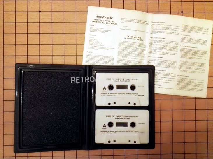 pack de juegos Fists 'n' Throttles para Spectrum 4