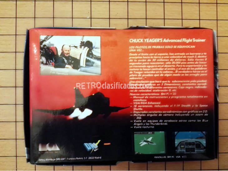 juego Chuck Yeager's Advanced Flight Trainer para Spectrum 2