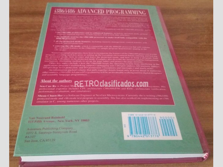 Libro programación i386/i486 Advanced Programming 2