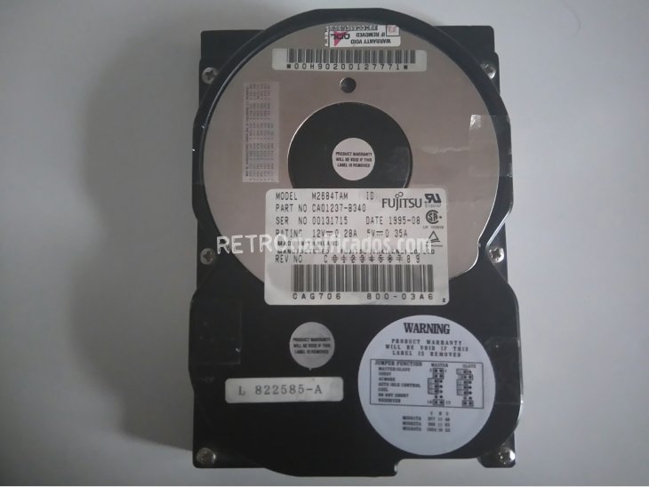Disco Duro HD Fujitsu 500 MB 2