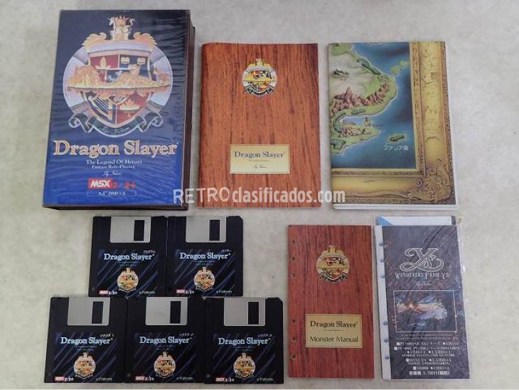 Dragon Slayer VI The legend of Heroes Completo MSX2 FM 1990  1