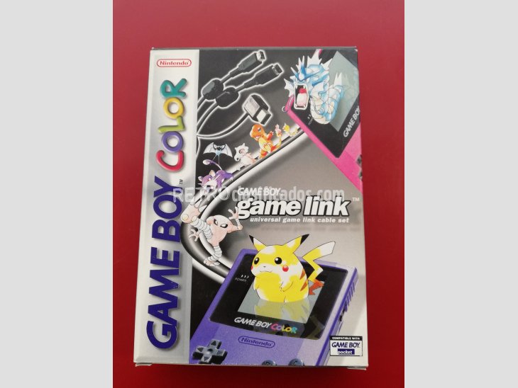 CABLE GAME LINK GAMEBOY COLOR NINTENDO NUEVO 1