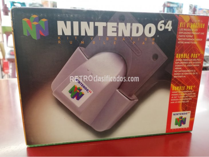 RUMBLE PACK NINTENDO 64 (NUEVO) 1