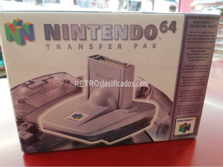 TRANSFER PACK NINTENDO 64 NUEVO