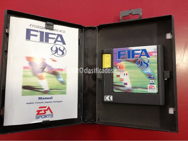 FIFA 98 MEGADRIVE EN SU CAJA ORIGINAL 1