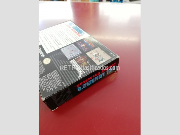 JUEGO NUEVO BILL LAIMBEER'S SUPER NINTENDO 2