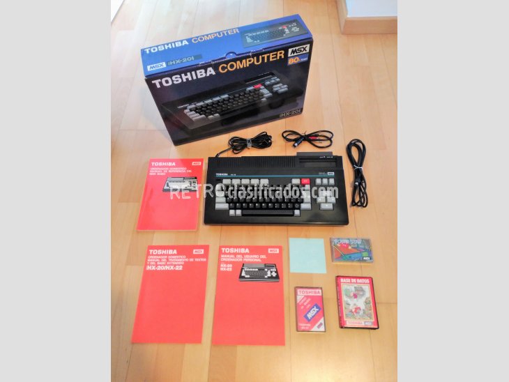 Ordenador MSX Toshiba HX-20I Completo 1