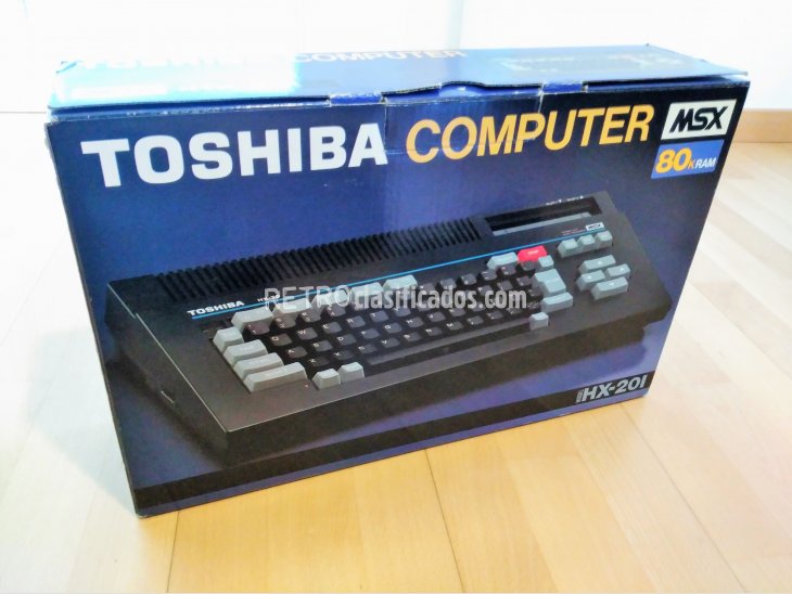 Ordenador MSX Toshiba HX-20I Completo 4
