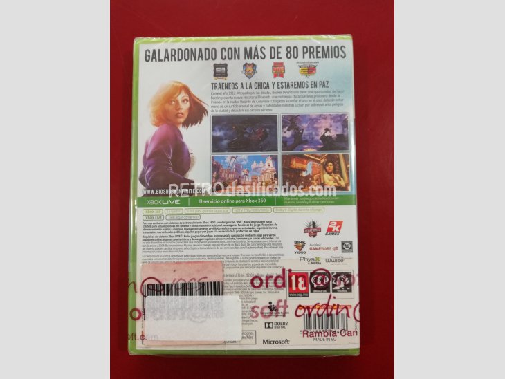 BIOSHOCK INFINITE XBOX 360 NUEVO 1