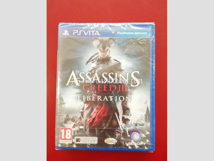 JUEGO PRECINTADO PARA PSVITA ASSASINS CREED III LIBERATION 2
