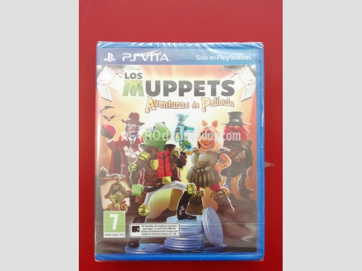 JUEGO PRECINTADO PARA PSVITA LOS MUPPETS 2