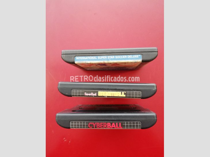 PACK 3 JUEGOS MEGADRIVE SIN CAJA 1
